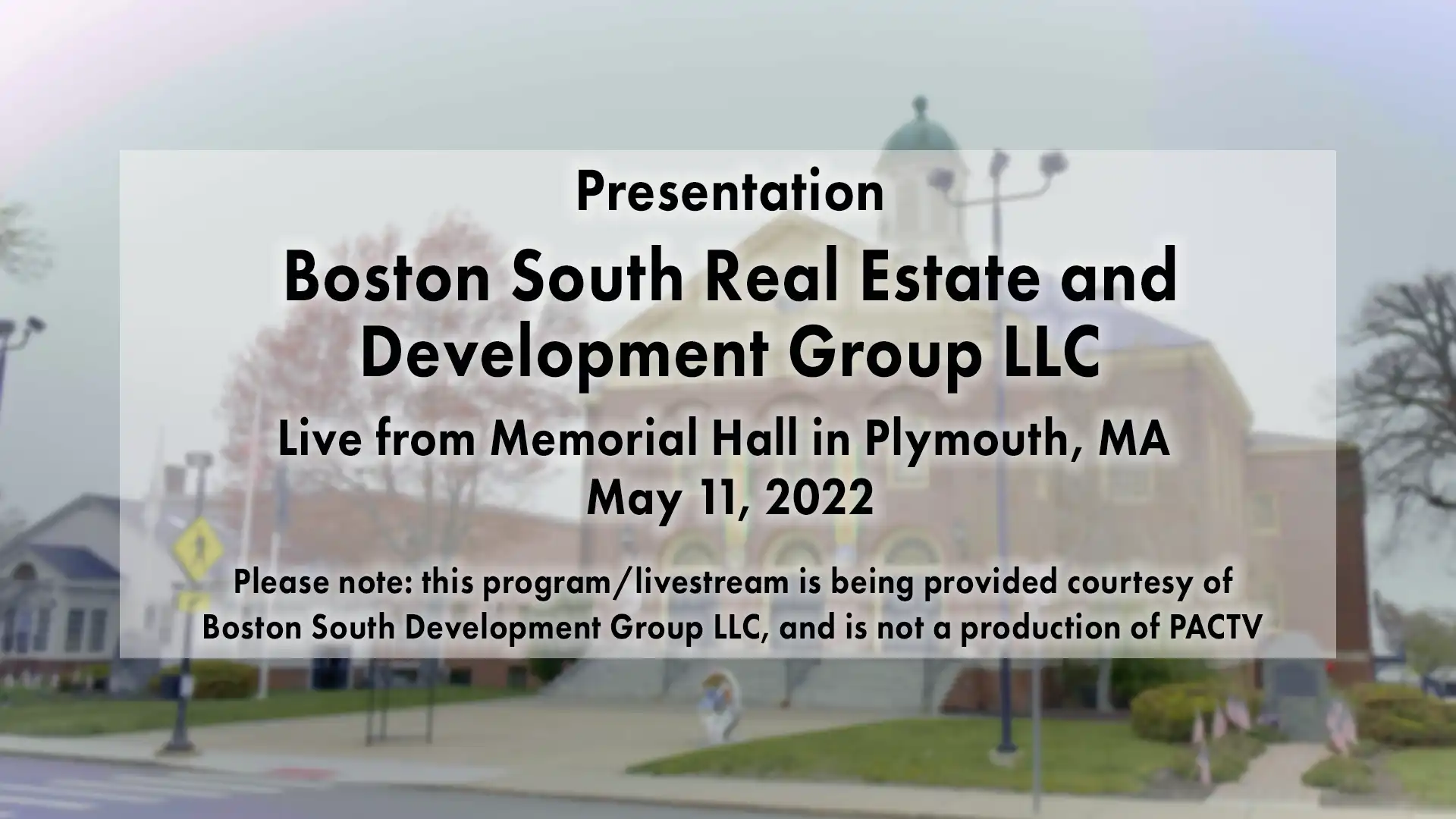 zoom presentation boston south may 11 2022