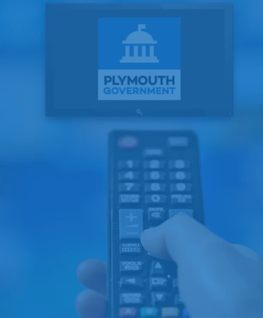plymouth government remote blue (1)